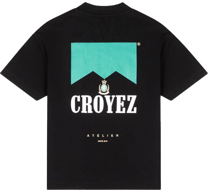 Croyez Croyez Fumes Amalfi T-Shirt Zwart