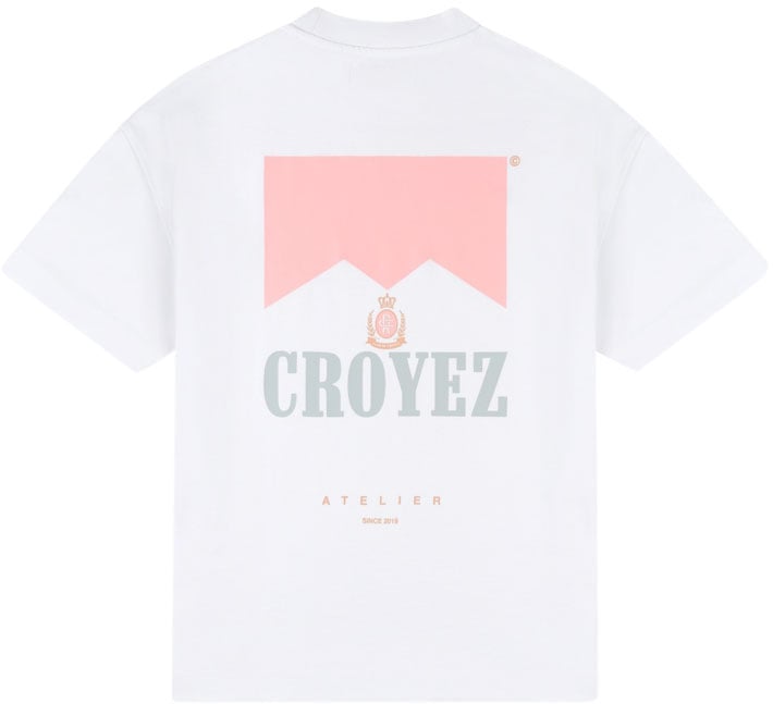 Croyez Croyez Fumes Amalfi T-Shirt Wit