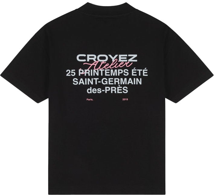 Croyez Croyez Printemps T-Shirt Zwart