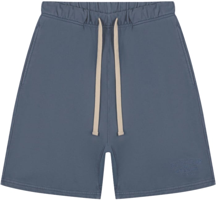 Croyez Croyez Garment Dye Fraternité Shorts Blauw