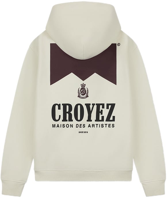 Croyez Croyez Maison Fumes Zip Hoodie Wit
