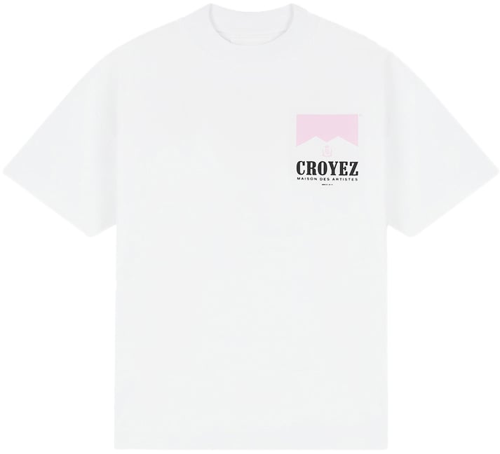 Croyez Croyez Maison Fumes T-Shirt Wit
