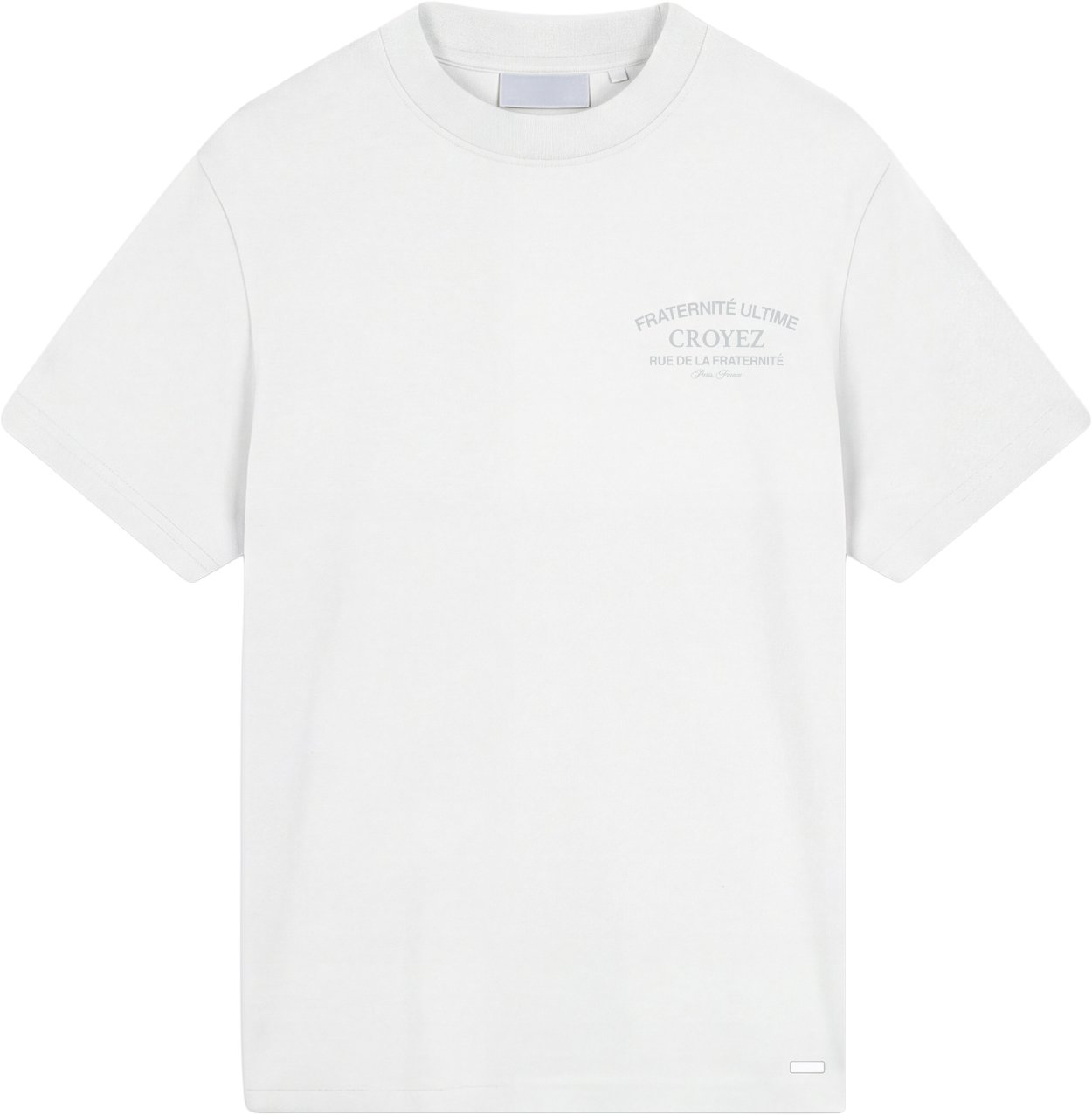 Croyez Croyez Original Fraternite T-Shirt Wit