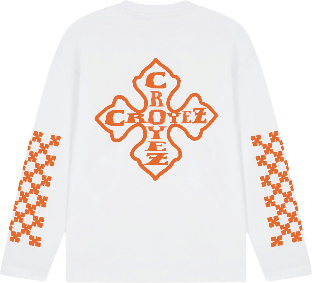 Croyez Croyez Cross Longsleeve Wit