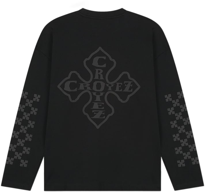 Croyez Croyez Cross Longsleeve Zwart