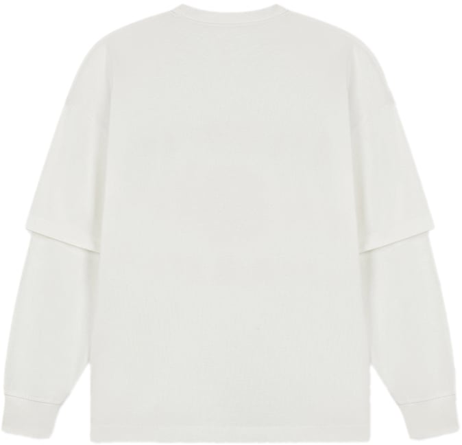 Croyez Croyez Bouclier Longsleeve Wit