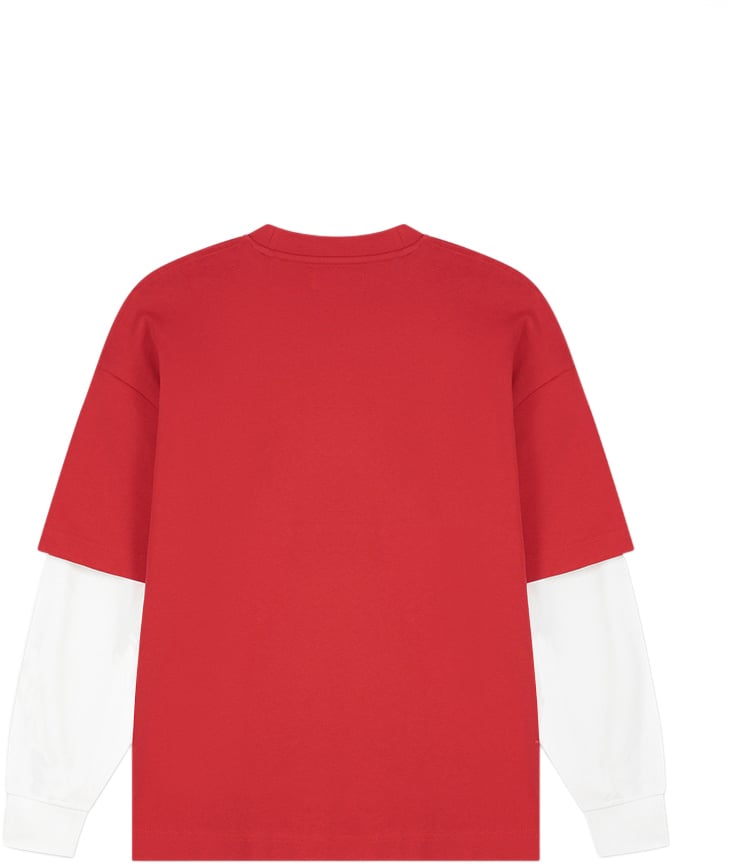 Croyez Croyez Bouclier Longsleeve Rood