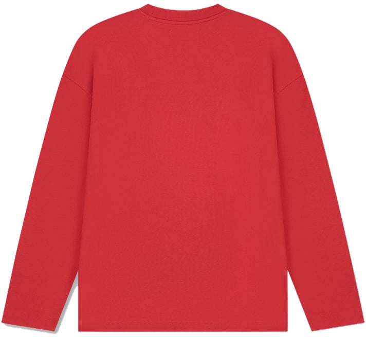 Croyez Croyez Logo Longsleeve Rood