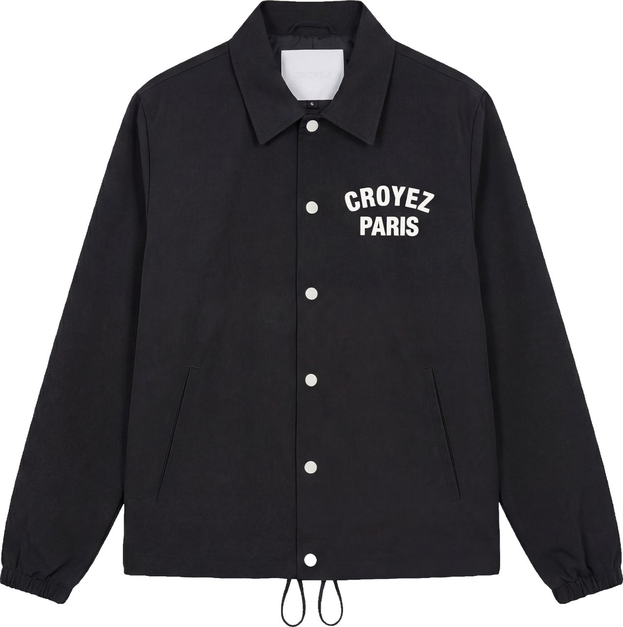 Croyez Croyez Paris Coach Jacket Zwart