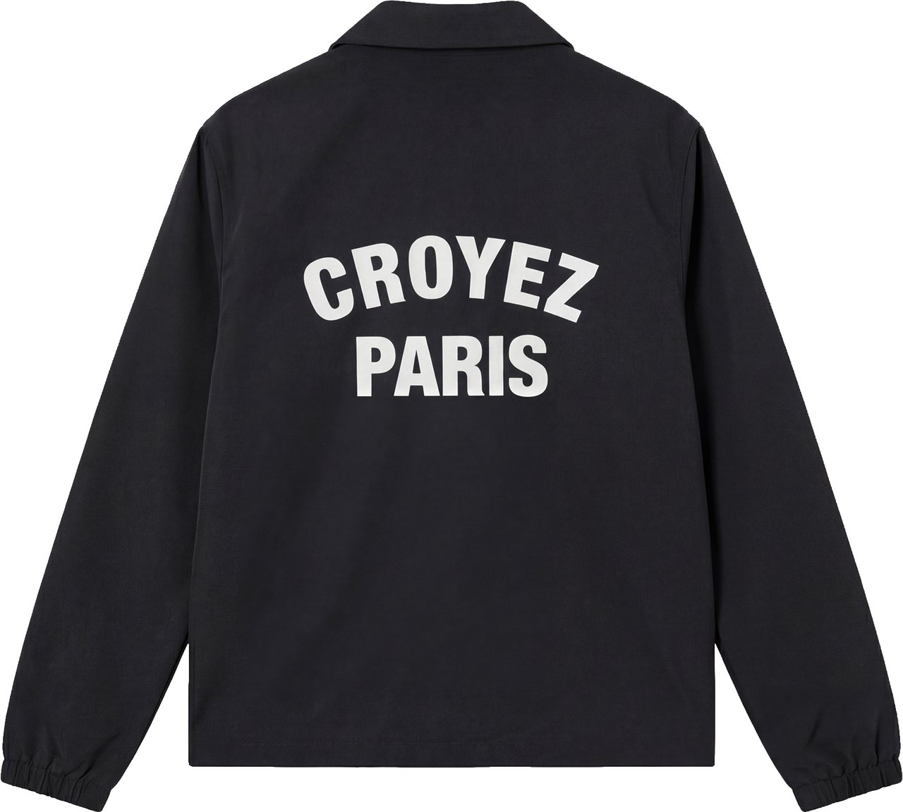 Croyez Croyez Paris Coach Jacket Zwart