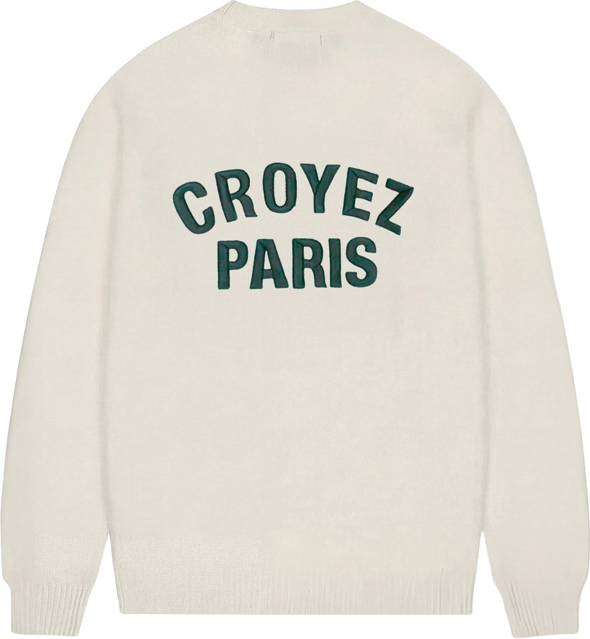 Croyez Paris Knit Sweater Wit