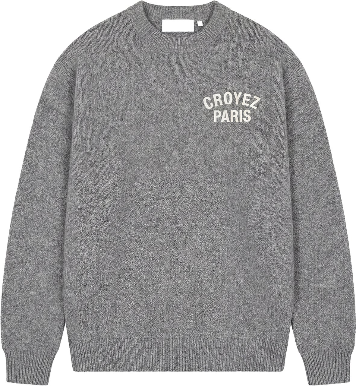 Croyez Croyez Paris Knit Sweater Grijs