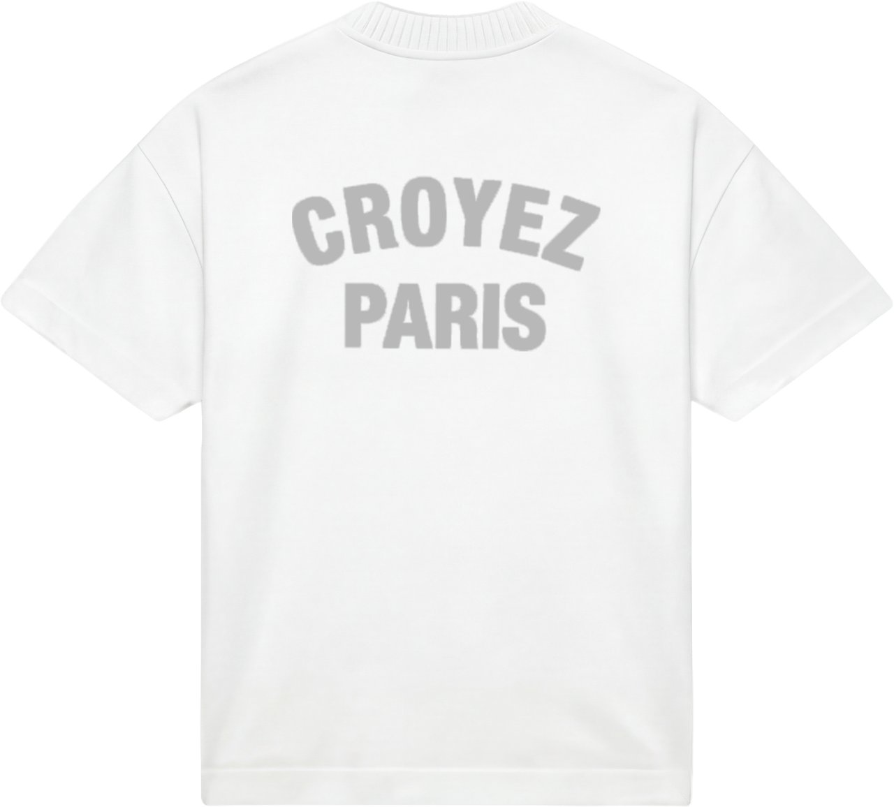Croyez Paris Knit T-Shirt Wit