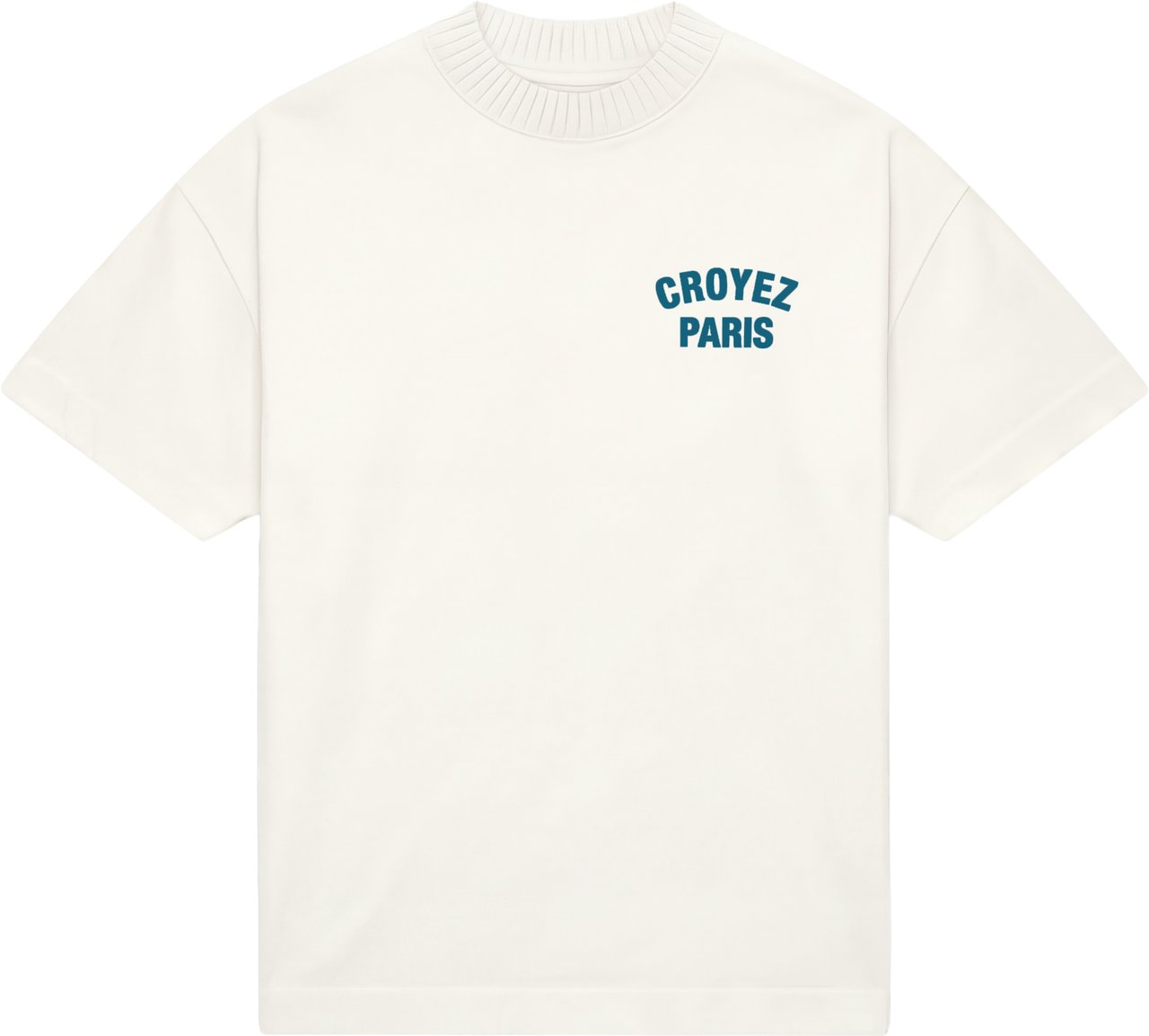 Croyez Paris Knit T-Shirt Wit