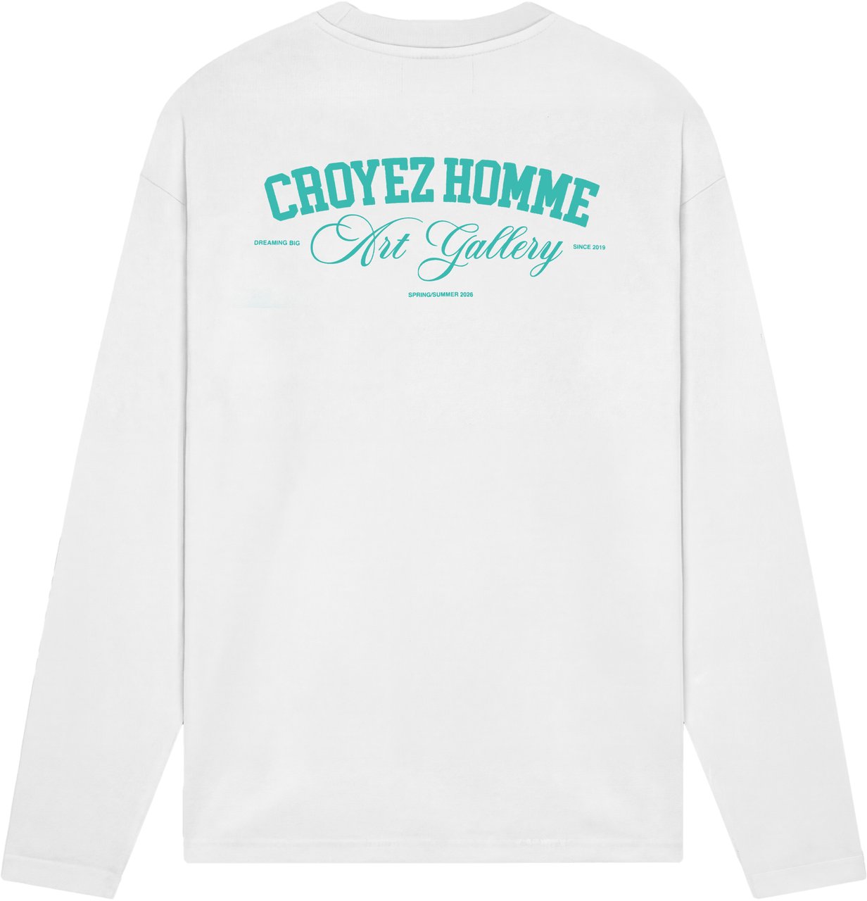 Croyez Art Gallery Longsleeve Wit