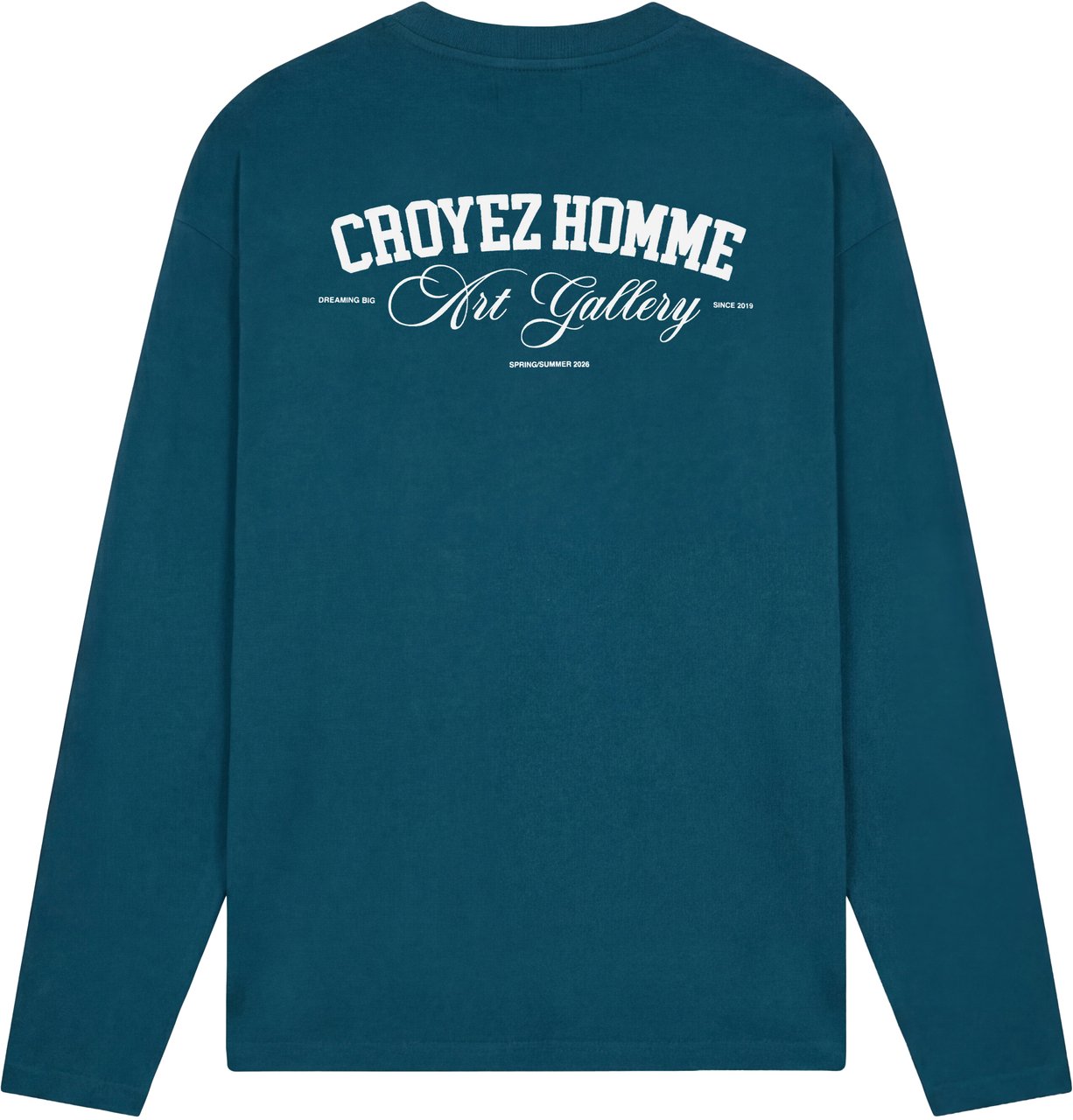 Croyez Croyez Art Gallery Longsleeve Grijs