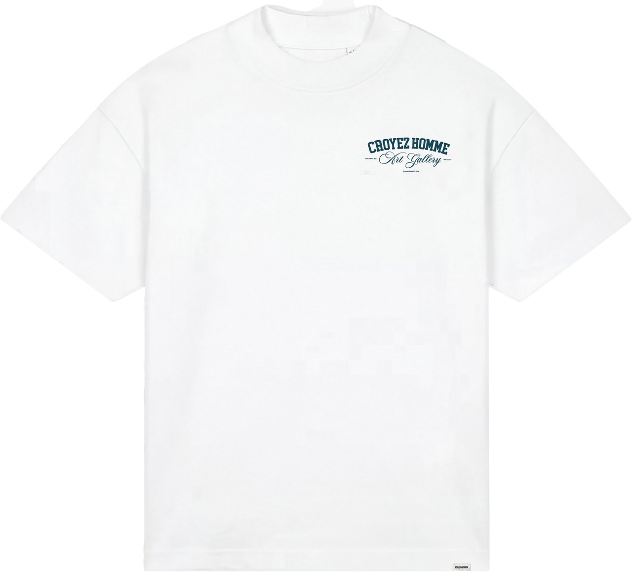 Croyez Croyez Art Gallery T-Shirt Wit