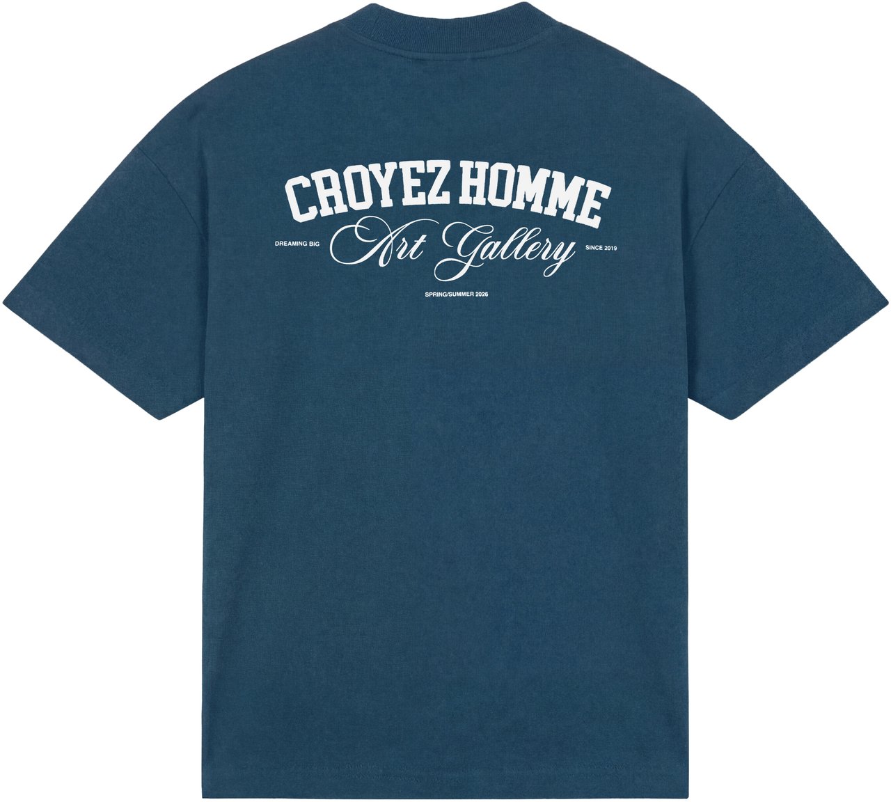 Croyez Croyez Art Gallery T-Shirt Grijs