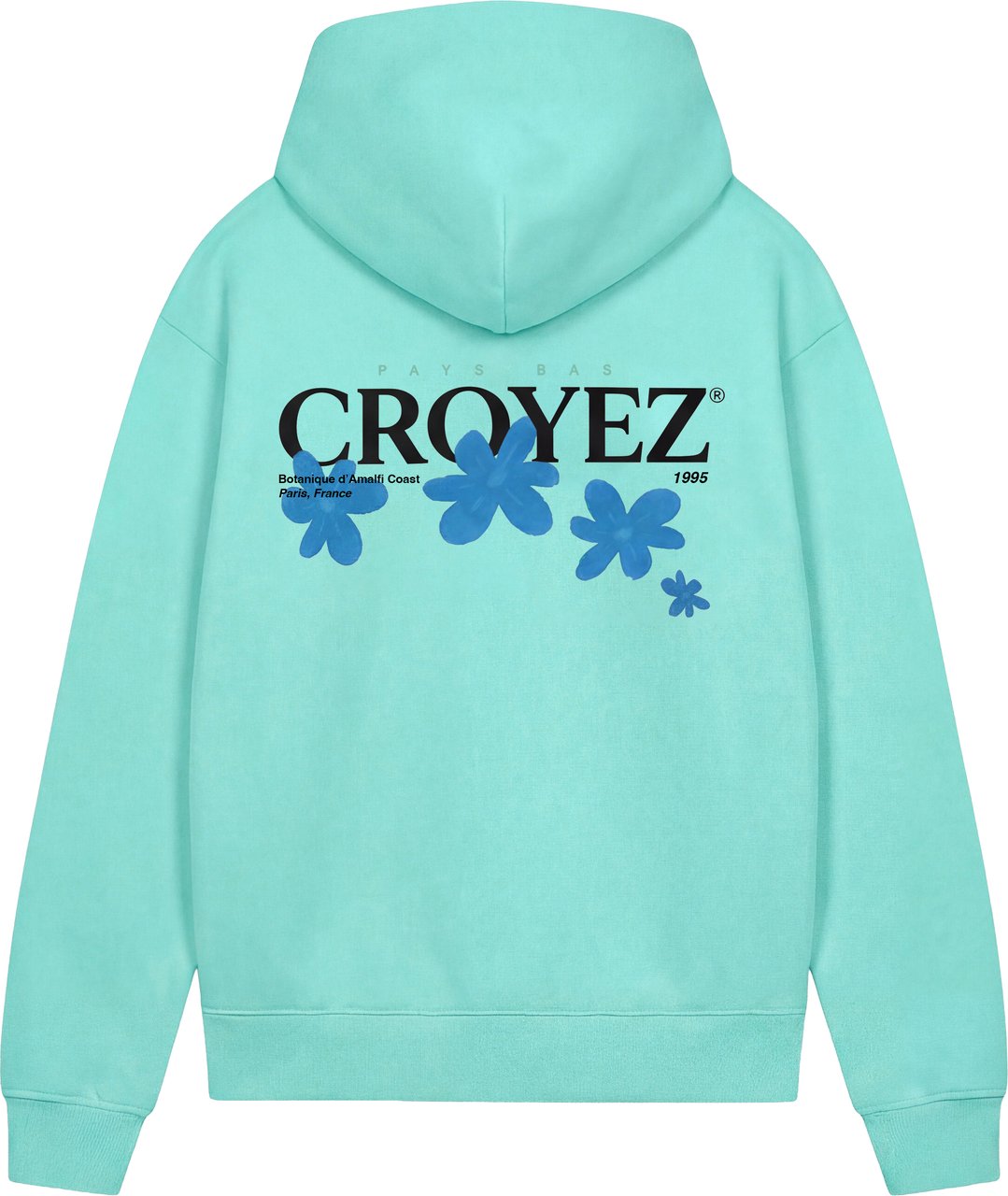 Croyez Botanique Zip Hoodie Blauw