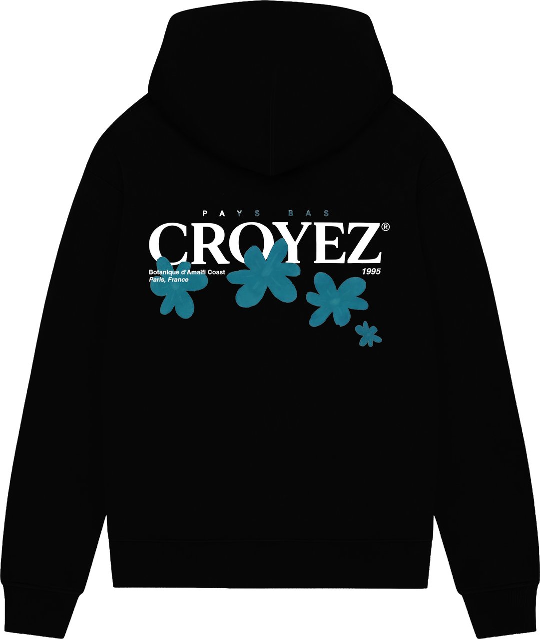 Croyez Croyez Botanique Zip Hoodie Zwart