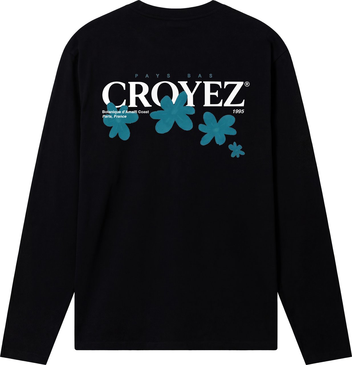 Croyez Croyez Botanique Longsleeve Zwart