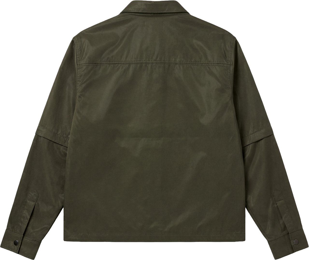 Croyez Croyez Etiquette Nylon Jacket Groen