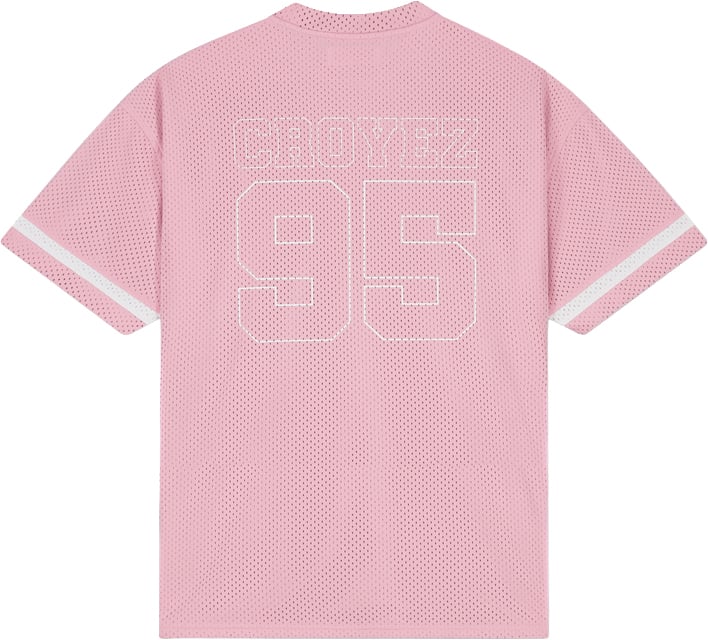 Croyez Croyez Mesh Jersey Roze