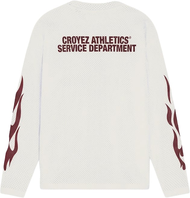 Croyez Croyez Service Dept Longsleeve Wit