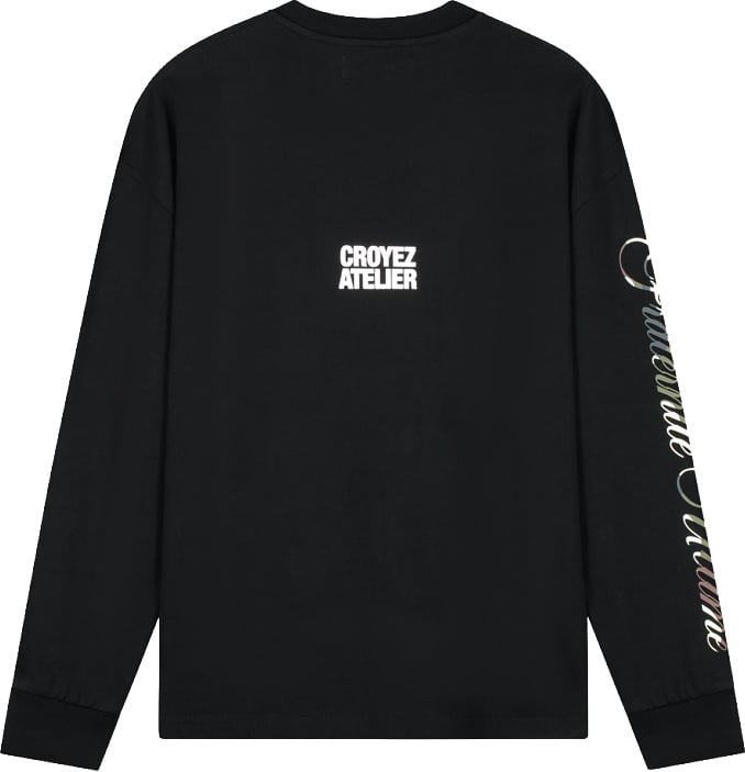 Croyez Croyez Camo Longsleeve Zwart