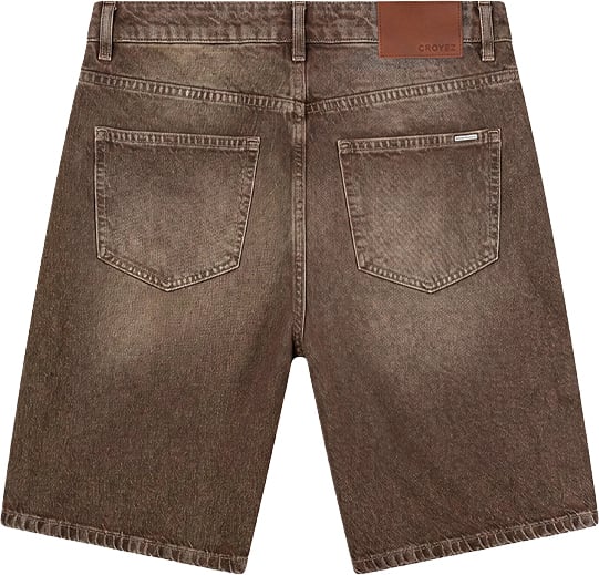 Croyez CD2 Washed Denim Shorts Bruin