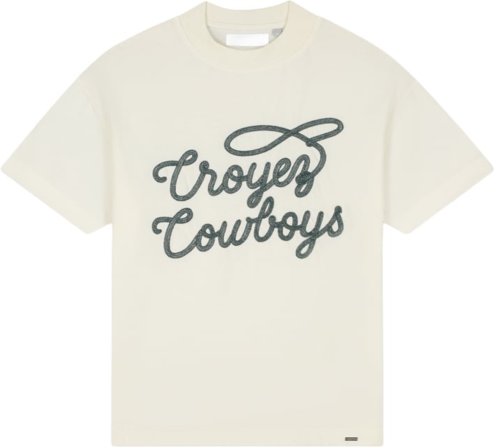 Croyez Croyez Cowboys T-Shirt Wit