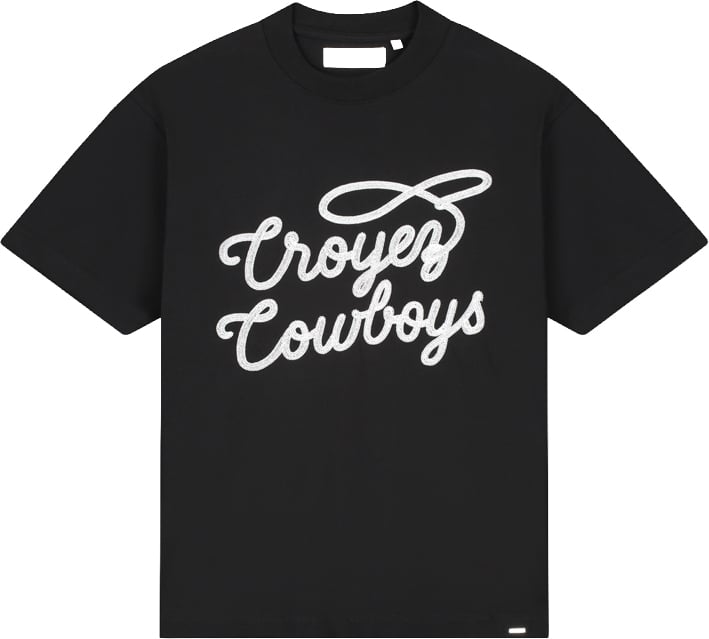 Croyez Croyez Cowboys T-Shirt Zwart