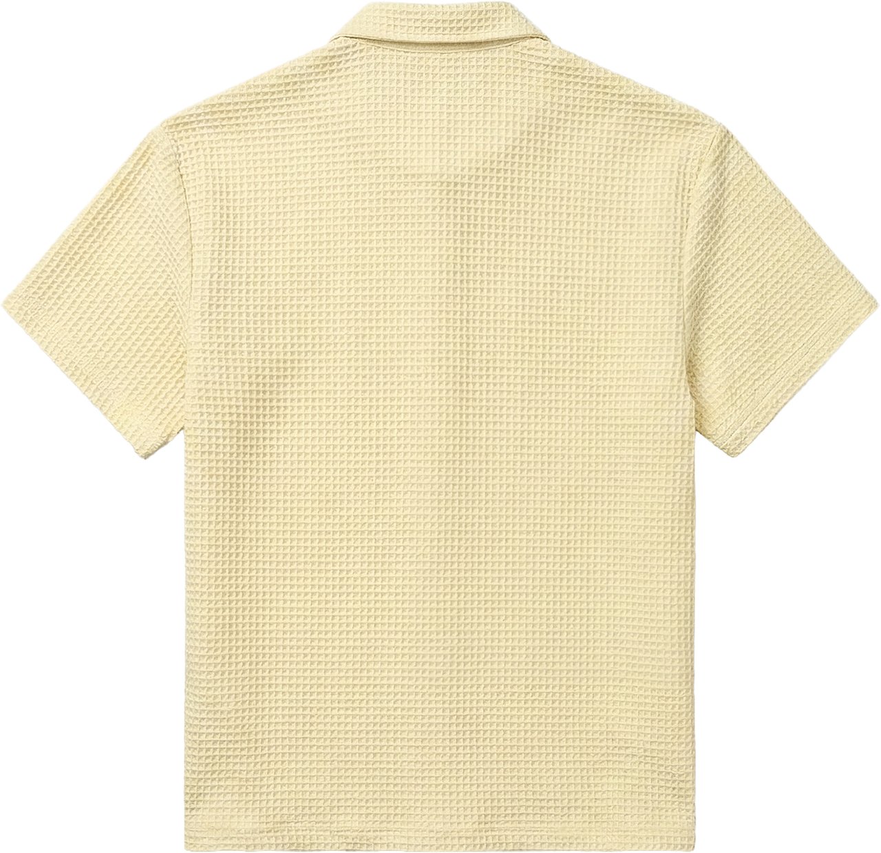 Croyez Initial Waffle Shirt Geel
