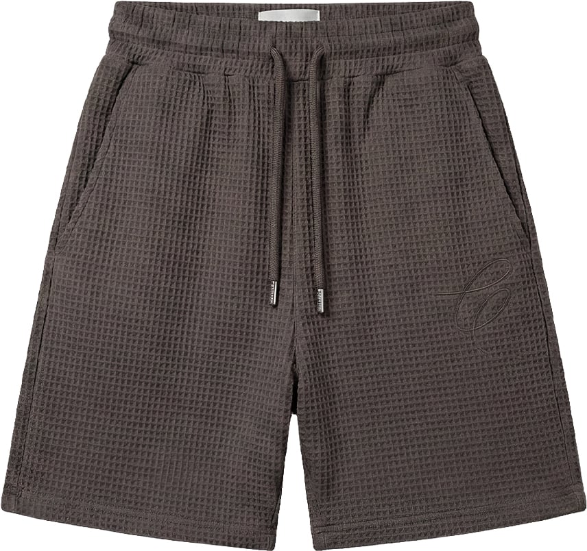Croyez Initial Waffle Shorts Bruin
