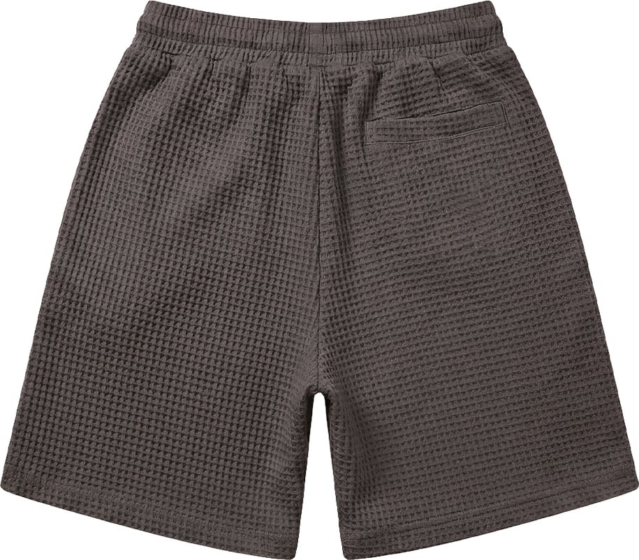 Croyez Initial Waffle Shorts Bruin