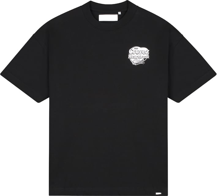 Croyez Heartbreak Club T-Shirt Zwart