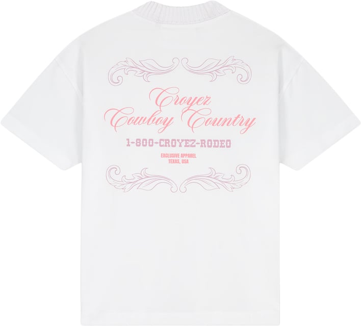 Croyez Country T-Shirt Wit
