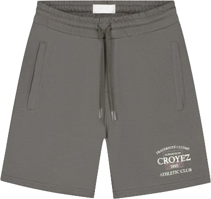 Croyez Croyez Overlay Fraternite Shorts CRA40026065 Washed Brown 5022 Bruin