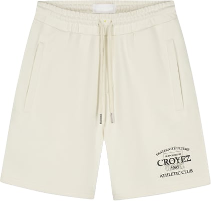 Croyez Croyez Overlay Fraternite Shorts Wit