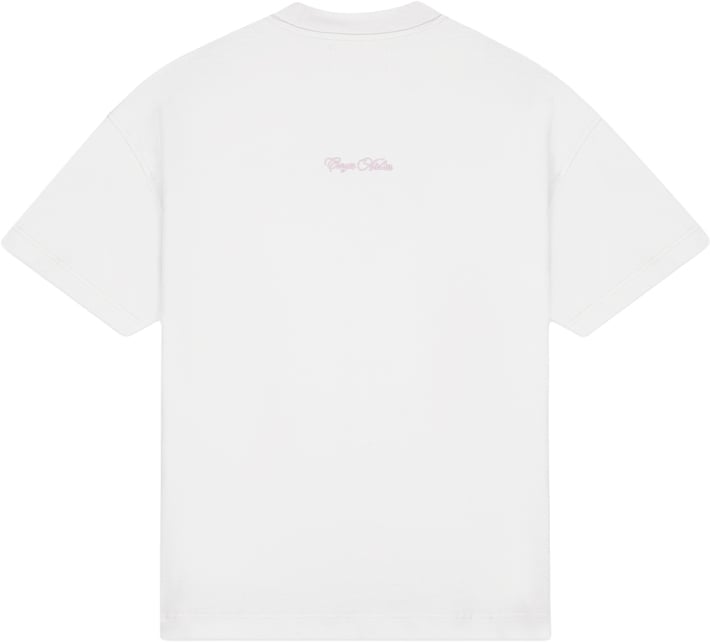 Croyez Croyez Contour De La Fleur T-Shirt CRA40026069 Light Grey 41002 Grijs