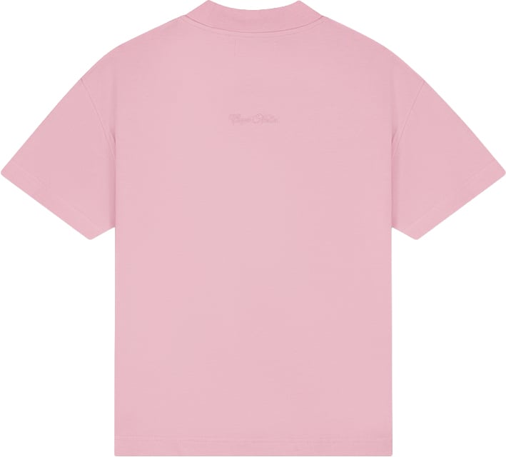 Croyez Contour De La Fleur T-Shirt Roze