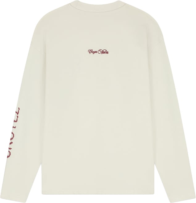 Croyez Croyez Contour De La Fleur Longsleeve Wit