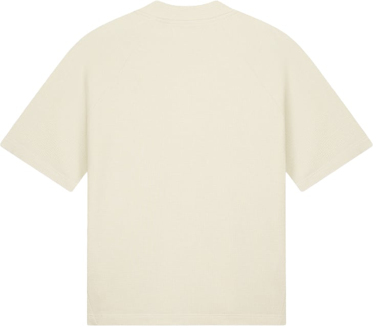 Croyez Waffle Raglan T-Shirt | Forest Green Beige