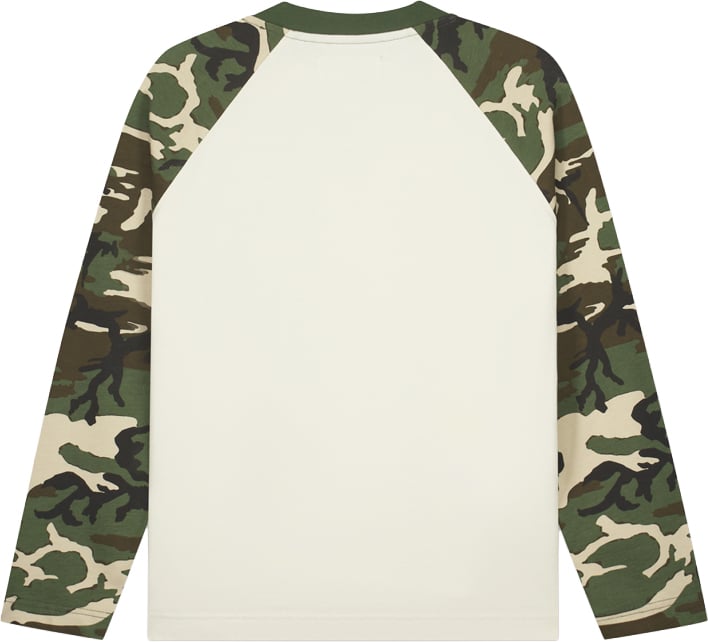 Croyez Two Tone Camo Longsleeve Groen