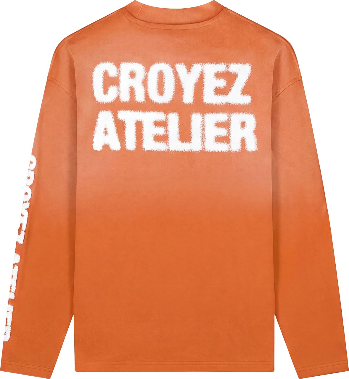 Croyez Croyez Sprayed Atelier Longsleeve Oranje