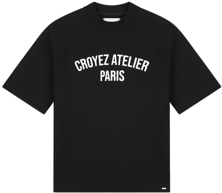 Croyez Croyez Raglan T-Shirt Zwart