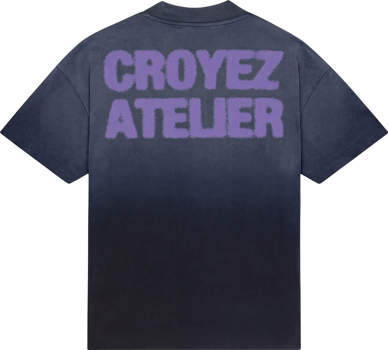 Croyez Sprayed Atelier T-Shirt CRB30026011 Black 49001 Zwart