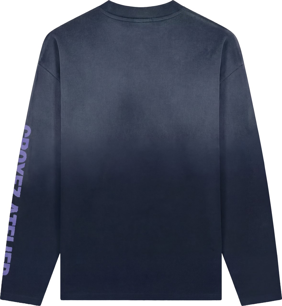 Croyez Sprayed Atelier Longsleeve Zwart