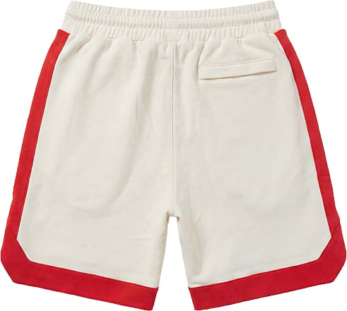 Croyez Croyez Jersey Sport Shorts Wit