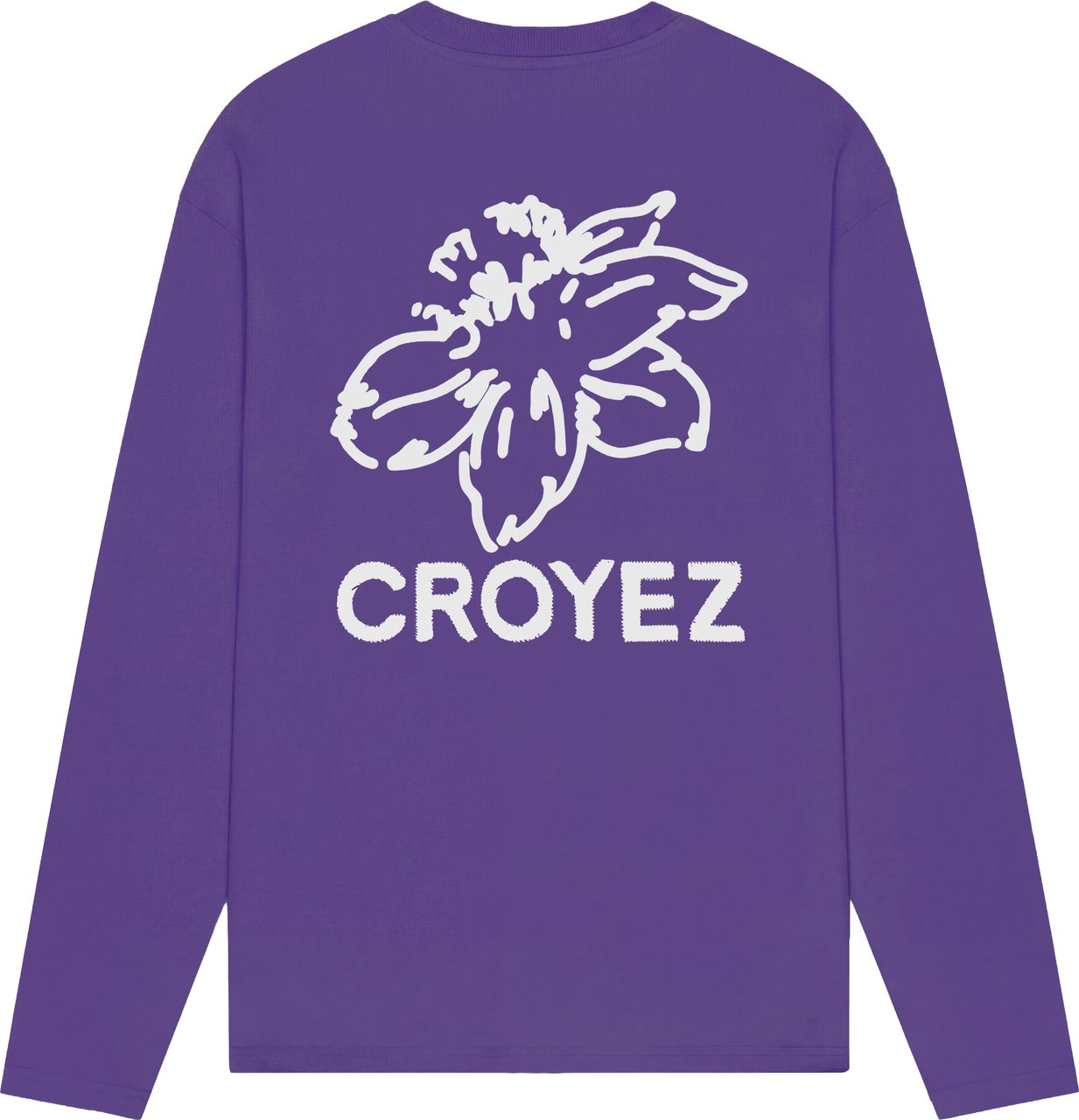 Croyez Croyez Gardener Longsleeve Paars